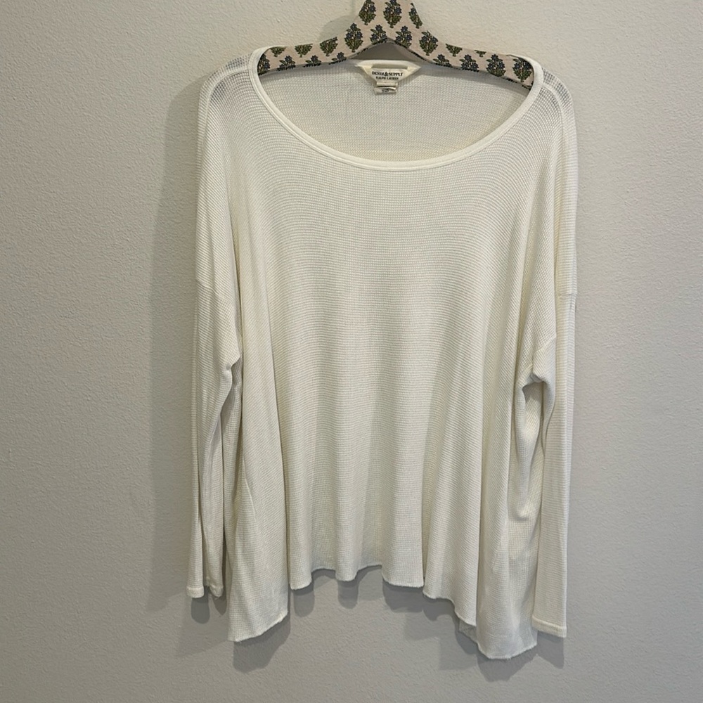 EUC Medium Denim & Supply Ralph Lauren Thermal Tunic!